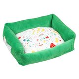 Maxbell Pet Kennel Cats Dogs Bed Rectangle Cushion Warm Cloth Mat Pets Supplies Nest