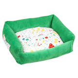Maxbell Pet Kennel Cats Dogs Bed Rectangle Cushion Warm Cloth Mat Pets Supplies Nest