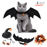 Maxbell Halloween Pet Costume Set for Small Medium Dogs Cats Apparel Party Supplies