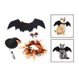 Maxbell Halloween Pet Costume Set for Small Medium Dogs Cats Apparel Party Supplies