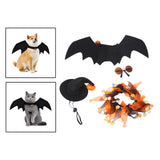 Maxbell Halloween Pet Costume Set for Small Medium Dogs Cats Apparel Party Supplies