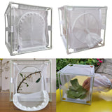 Maxbell Mesh Cage Butterfly Habitat Multi Use Ventilation for Backyard Outdoor Zipper