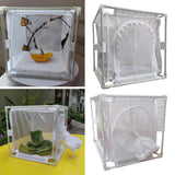 Maxbell Mesh Cage Butterfly Habitat Multi Use Ventilation for Backyard Outdoor Zipper