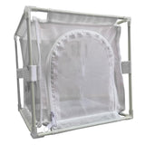 Maxbell Mesh Cage Butterfly Habitat Multi Use Ventilation for Backyard Outdoor Zipper