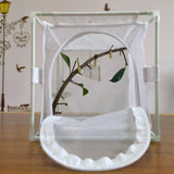 Maxbell Mesh Cage Butterfly Habitat Multi Use Ventilation for Backyard Outdoor Zipper