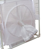 Maxbell Mesh Cage Butterfly Habitat Multi Use Ventilation for Backyard Outdoor Strap