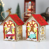 Maxbell tree Ornament Xmas Hanging Decorations Holiday Wall Desktop Lantern in Hand