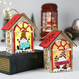 Maxbell tree Ornament Xmas Hanging Decorations Holiday Wall Desktop Lantern in Hand