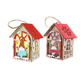 Maxbell tree Ornament Xmas Hanging Decorations Holiday Wall Desktop Lantern in Hand