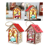 Maxbell tree Ornament Xmas Hanging Decorations Holiday Wall Desktop Lantern in Hand