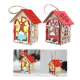 Maxbell tree Ornament Xmas Hanging Decorations Holiday Wall Desktop Lantern in Hand