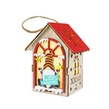 Maxbell tree Ornament Xmas Hanging Decorations Holiday Wall Desktop Lantern in Hand