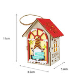 Maxbell tree Ornament Xmas Hanging Decorations Holiday Wall Desktop Lantern in Hand