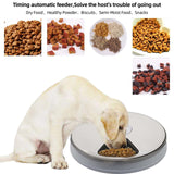 Maxbell Automatic Pet Feeder 6 Meals 6 Grids Timed Cat Feeder Smart Food Dispenser