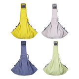 Maxbell Pet Slings Bag Carrying Pocket Dog Carrier Pouch Puppy Guinea Pig Small Yellow