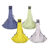 Maxbell Pet Slings Bag Carrying Pocket Dog Carrier Pouch Puppy Guinea Pig Small Yellow