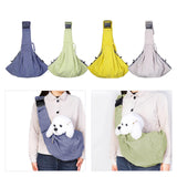 Maxbell Pet Slings Bag Carrying Pocket Dog Carrier Pouch Puppy Guinea Pig Small Yellow
