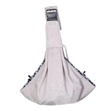 Maxbell Pet Slings Bag Carrying Pocket Dog Carrier Pouch Puppy Guinea Pig Small Light Gray