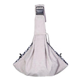 Maxbell Pet Slings Bag Carrying Pocket Dog Carrier Pouch Puppy Guinea Pig Small Light Gray