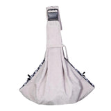 Maxbell Pet Slings Bag Carrying Pocket Dog Carrier Pouch Puppy Guinea Pig Small Light Gray
