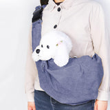 Maxbell Pet Slings Bag Carrying Pocket Dog Carrier Pouch Puppy Guinea Pig Small Dark Gray