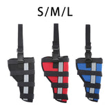 Maxbell Pet Dog Leg Brace Rear Leg Compression Wrap Supplies Support Protector S Black