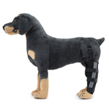 Maxbell Pet Dog Leg Brace Rear Leg Compression Wrap Supplies Support Protector S Black