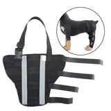 Maxbell Pet Dog Leg Brace Rear Leg Compression Wrap Supplies Support Protector M Black