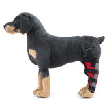 Maxbell Pet Dog Leg Brace Rear Leg Compression Wrap Supplies Support Protector S Red