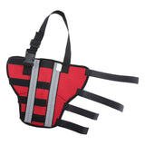 Maxbell Pet Dog Leg Brace Rear Leg Compression Wrap Supplies Support Protector M Red