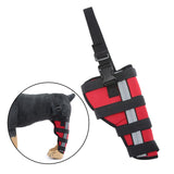 Maxbell Pet Dog Leg Brace Rear Leg Compression Wrap Supplies Support Protector M Red