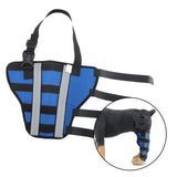 Maxbell Pet Dog Leg Brace Rear Leg Compression Wrap Supplies Support Protector S Blue