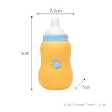 Maxbell Squeaky Dog Chew Toys Durable Training and Cleaning Teeth Tough for Puppy Bottle