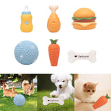 Maxbell Squeaky Dog Chew Toys Durable Training and Cleaning Teeth Tough for Puppy Bottle