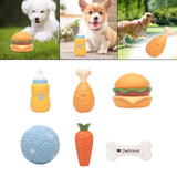 Maxbell Squeaky Dog Chew Toys Durable Training and Cleaning Teeth Tough for Puppy Bottle