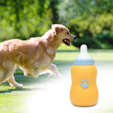 Maxbell Squeaky Dog Chew Toys Durable Training and Cleaning Teeth Tough for Puppy Bottle