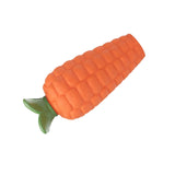 Maxbell Squeaky Dog Chew Toys Durable Training and Cleaning Teeth Tough for Puppy Carrot