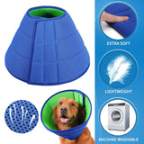 Maxbell Dog Cone Collar Prevent Biting & Scratching for Large Medium Small Dogs L