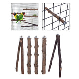 Maxbell 5Pcs Bird Perches Bird Grinding Claws Bird Branches for Cockatiels Parakeets