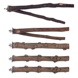 Maxbell 5Pcs Bird Perches Bird Grinding Claws Bird Branches for Cockatiels Parakeets