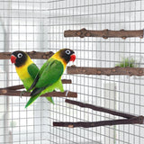 Maxbell 5Pcs Bird Perches Bird Grinding Claws Bird Branches for Cockatiels Parakeets