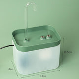 Maxbell 1.5L Cat Water Fountain Cat Water Feeder Quiet USB Electric Water Dispenser
