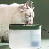 Maxbell 1.5L Cat Water Fountain Cat Water Feeder Quiet USB Electric Water Dispenser