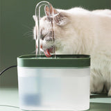 Maxbell 1.5L Cat Water Fountain Cat Water Feeder Quiet USB Electric Water Dispenser