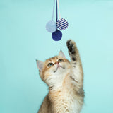 Maxbell Funny Cat Toy Balls Sisal Interactive Pet for Pet Supplies Kitten Blue