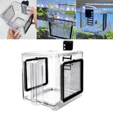 Maxbell Aquarium Fish Breeding Box Fish Tank Hatching Incubator for Aggressive Fish