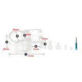 Maxbell Hose Bracket Aquarium Filter Tubing Hanger Mount Water Pipe Fixing Clip