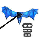 Maxbell 3 Size Leash PU Traction Rope Turtle Gecko for Other Animals Blue