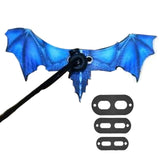 Maxbell 3 Size Leash PU Traction Rope Turtle Gecko for Other Animals Blue