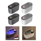 Maxbell Automatic Cat Water Fountain Water Dispenser Silent Waterer USB Indoor 3L Black No Night Light